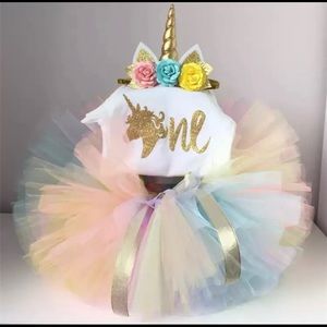 1st & 2nd Birthday Tutu Sets